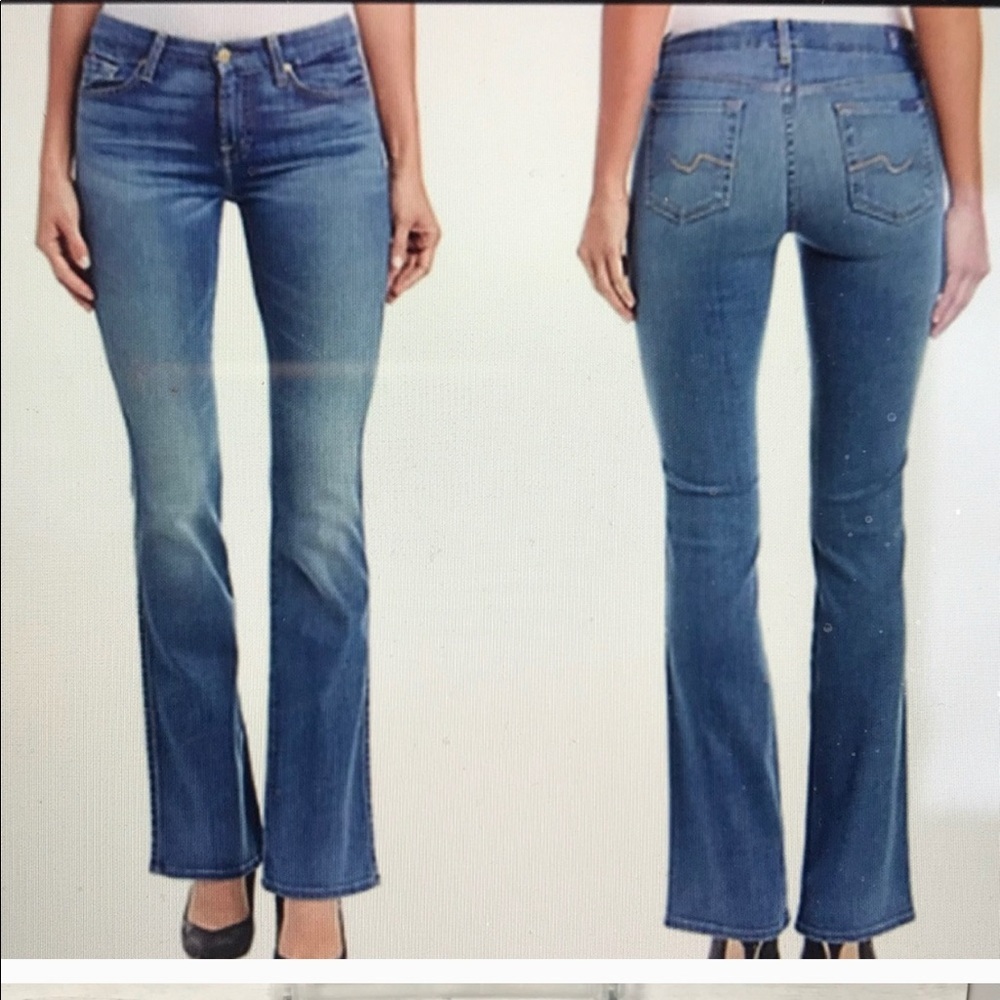 7 For All Mankind 7FAMK 7 For All Mankind Bootcut Jeans Size 26